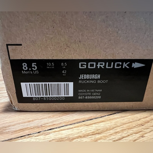 Goruck Jedburgh men’s rucking boots.